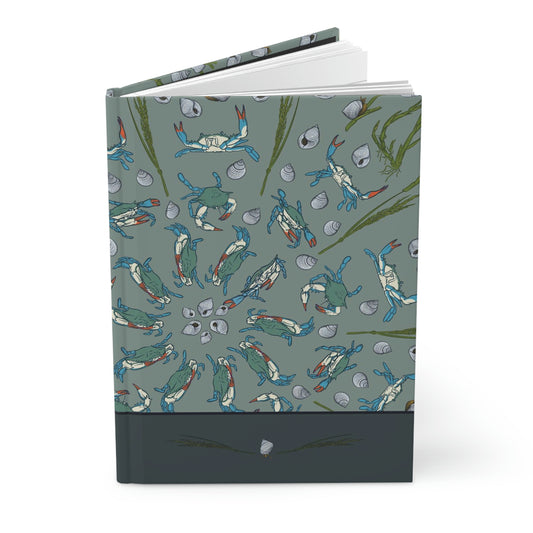 Marsh Periwinkle Hardcover Journal
