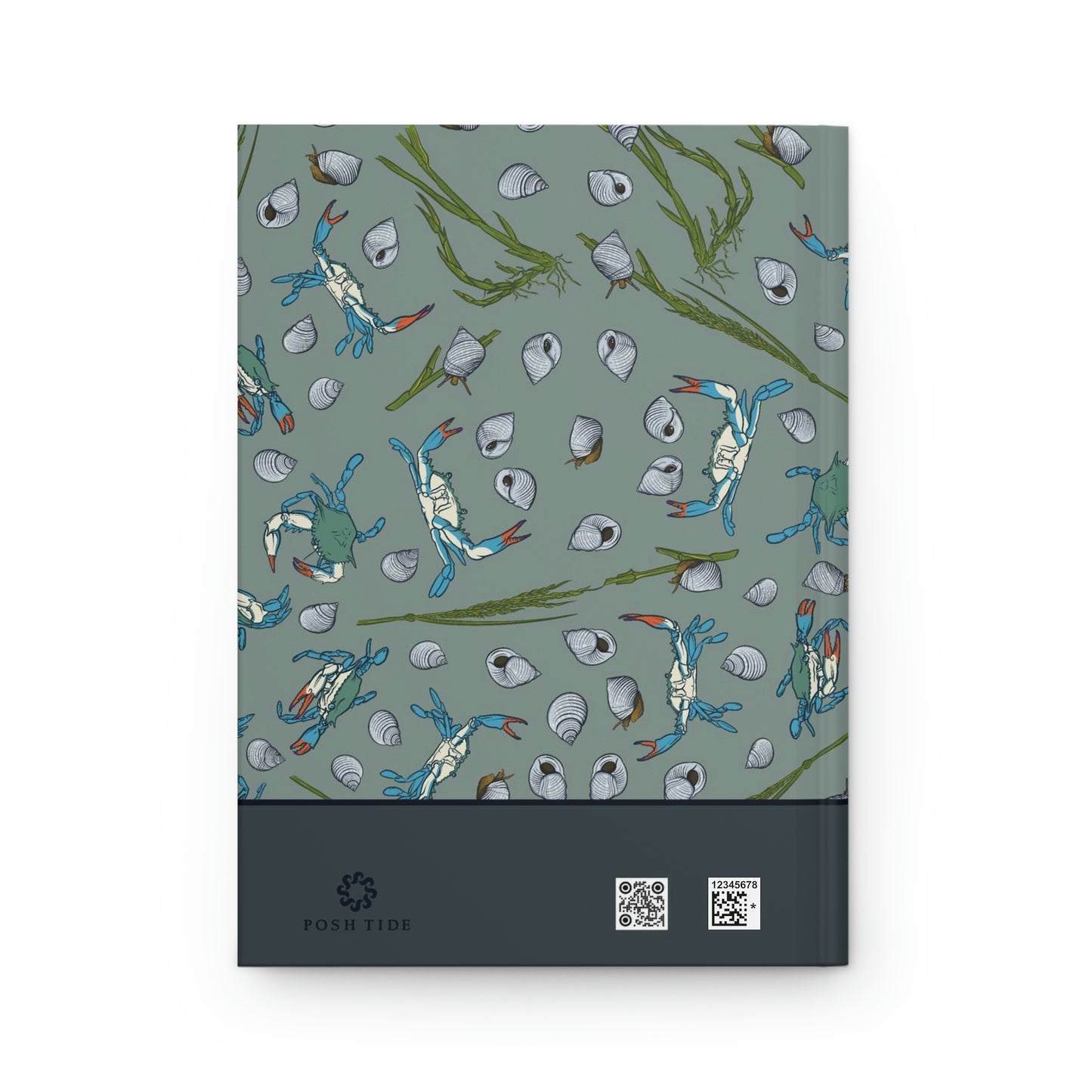 Marsh Periwinkle Hardcover Journal