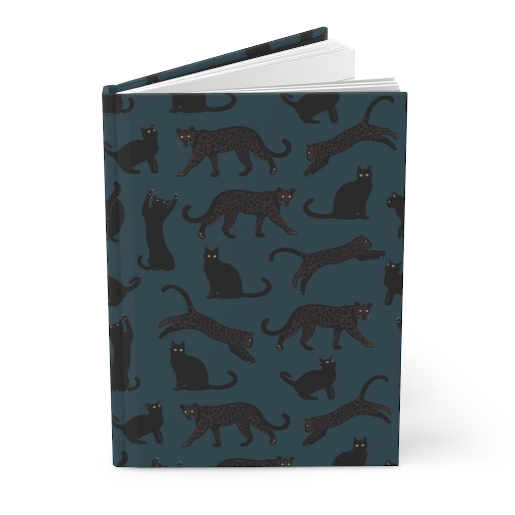 Black Cats Hardcover Journal - Posh Tide