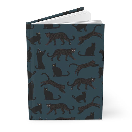 Black Cats Hardcover Journal - Posh Tide