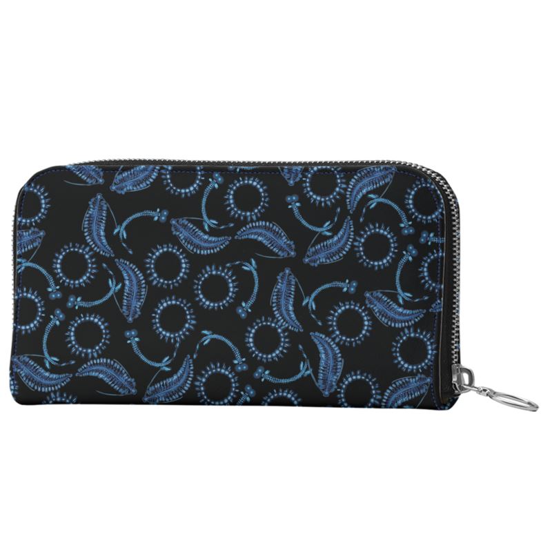 Bioluminescent Long Zip Wallet - Posh Tide