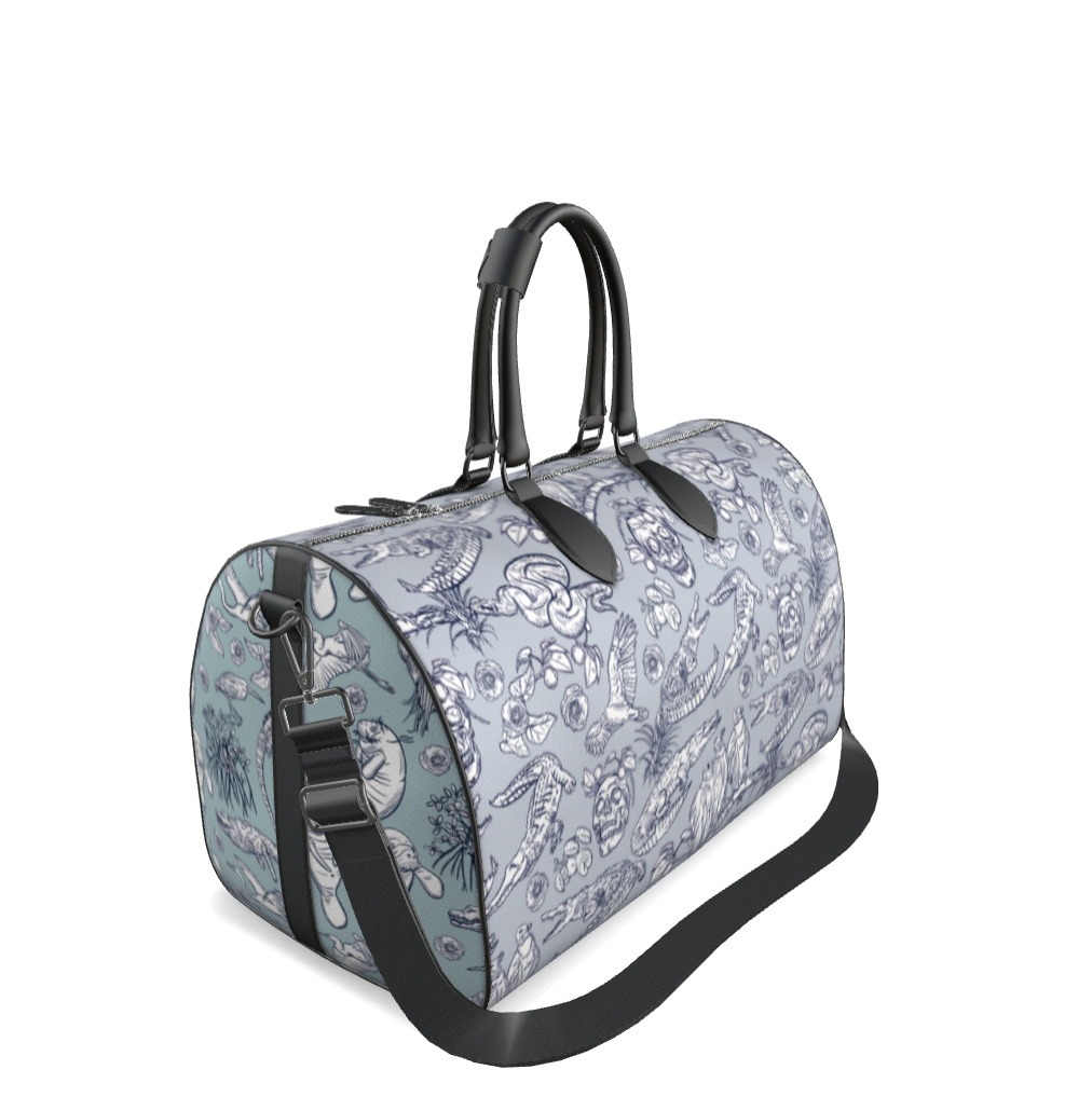Only in Florida 2+6 Luxury Duffle Bag - Posh Tide