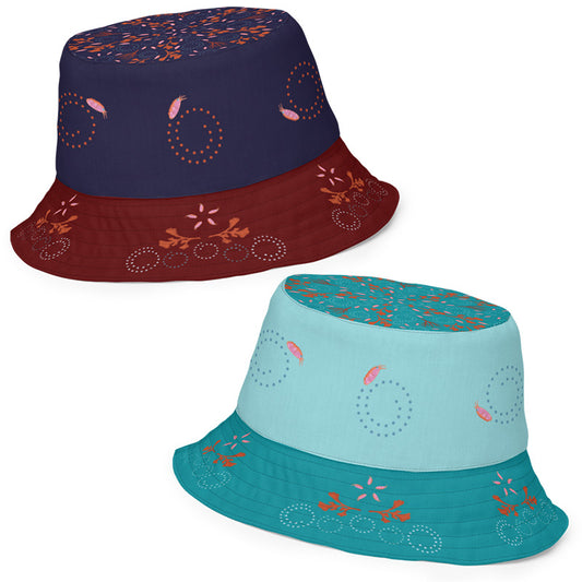 Bees of the Seas Reversible Bucket Hat