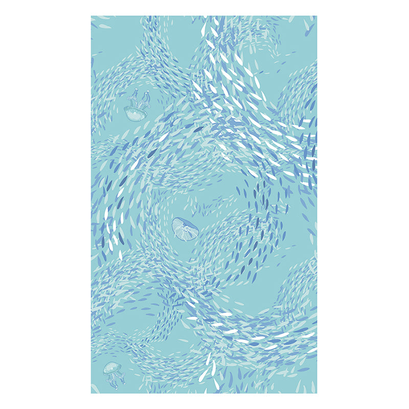 Schools of Fish Framed Poster with Mat