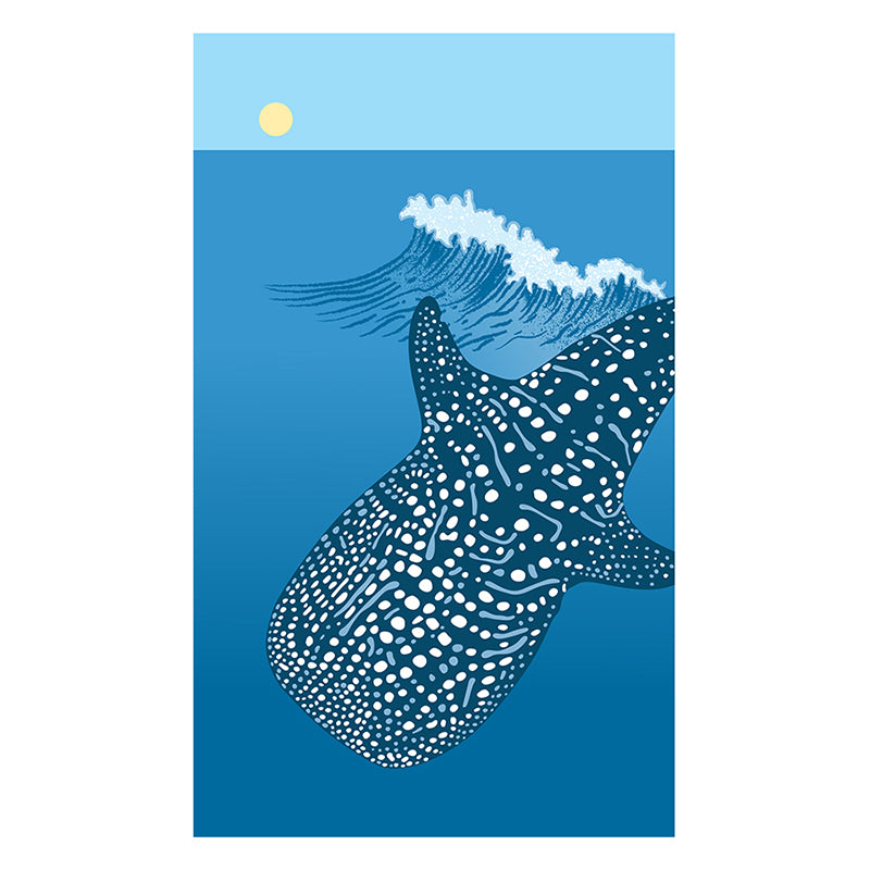 Whale Shark Framed Poster with Mat