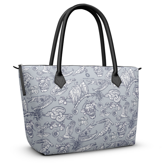 Only in Florida Zip Top Tote - Posh Tide