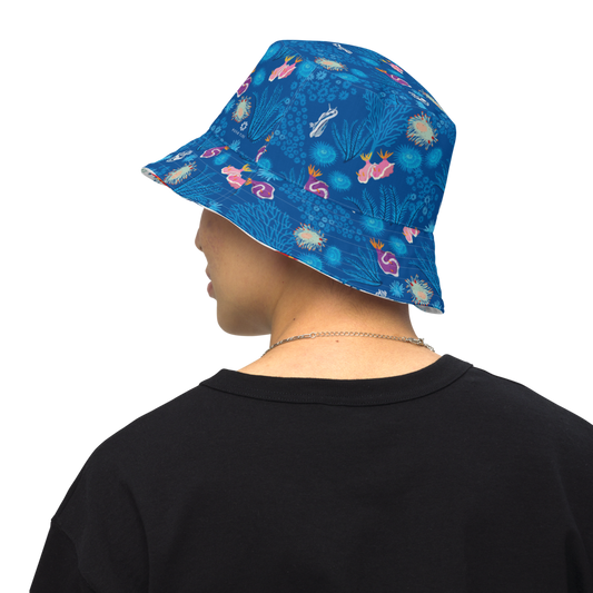 Nudibranch Reversible Bucket Hat Posh Tide