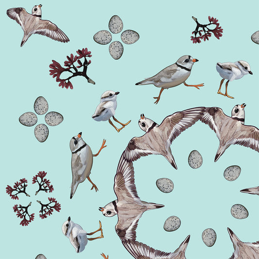 Piping Plover Zip Top Tote - Posh Tide