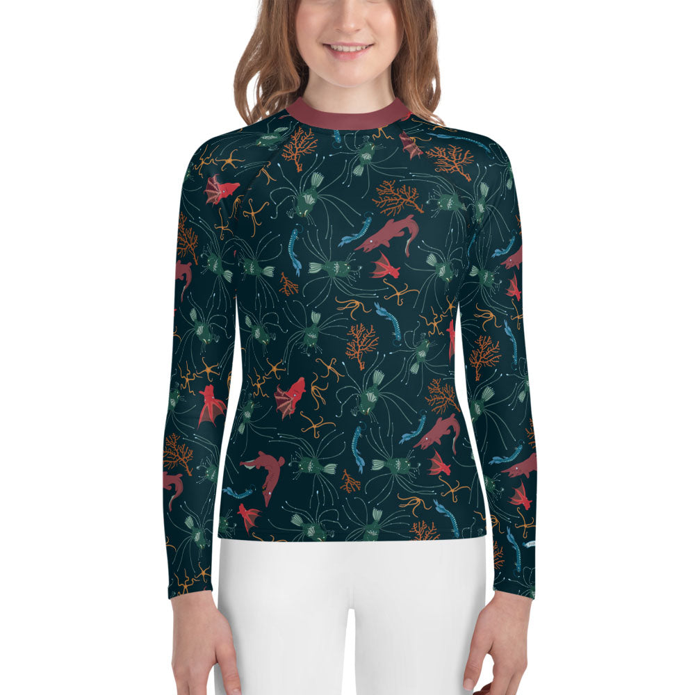 Ugly Fish Youth Rash Guard - Posh Tide