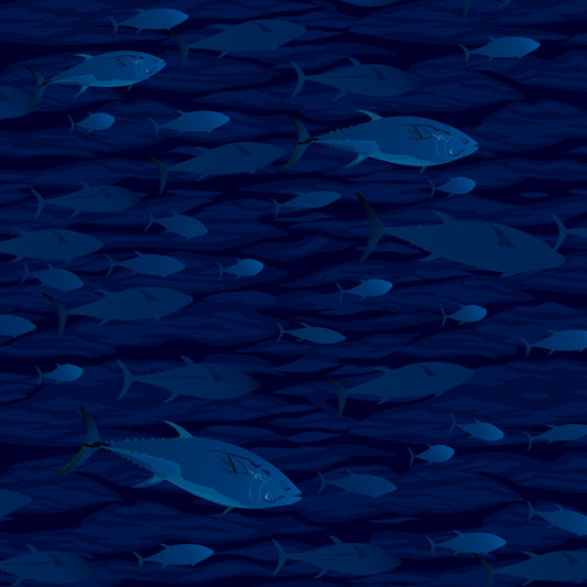 Tuna School Unisex Hoodie - Posh Tide