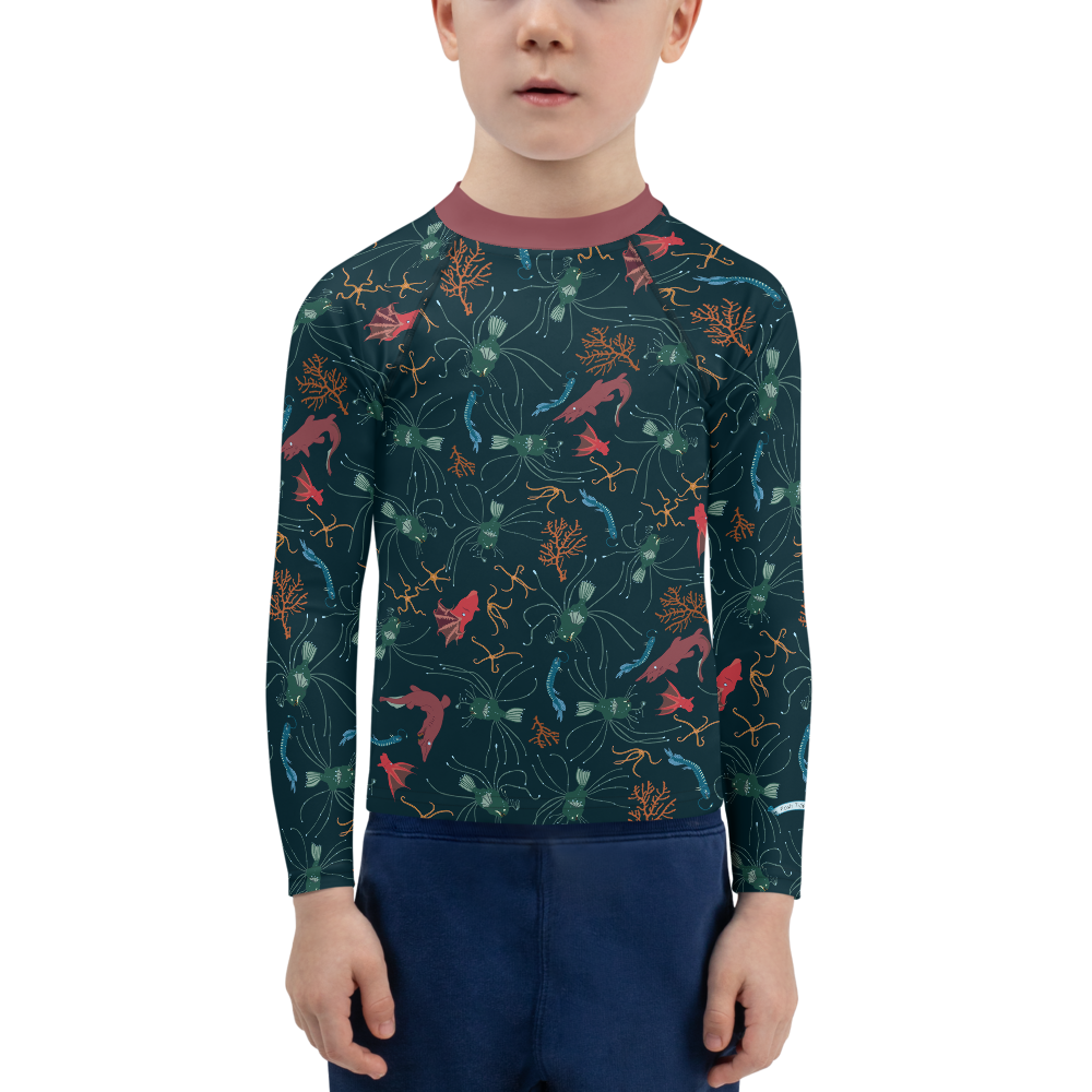 Ugly Fish Rash Guard Kids 2T-7 - Posh Tide