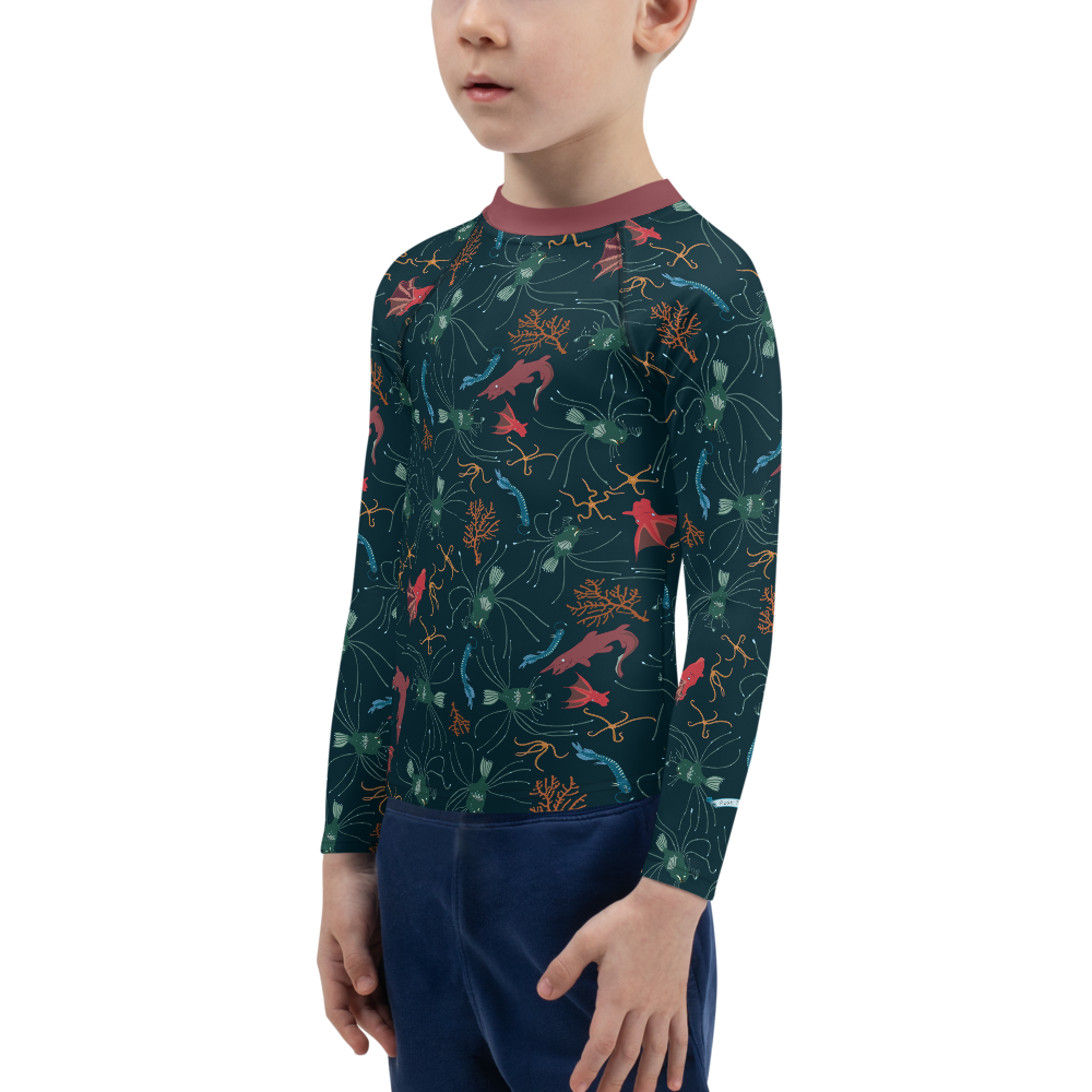 Ugly Fish Rash Guard Kids 2T-7 - Posh Tide