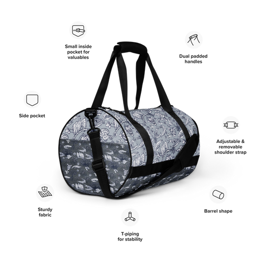 Only in Florida Mangroves gym bag