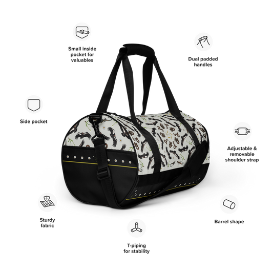 Parthenogenesis on Land Gym Bag
