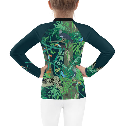 Jungle Kids Rash Guard - Posh Tide