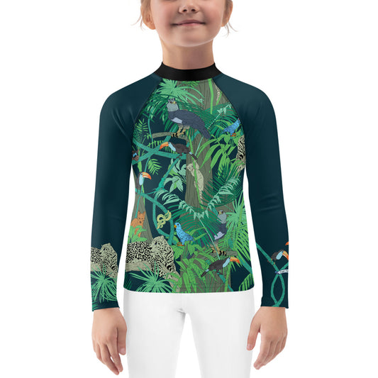 Jungle Kids Rash Guard - Posh Tide