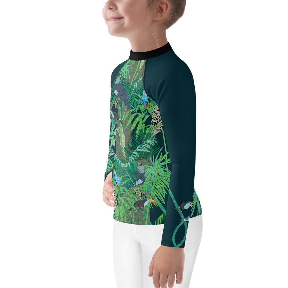 Jungle Kids Rash Guard - Posh Tide