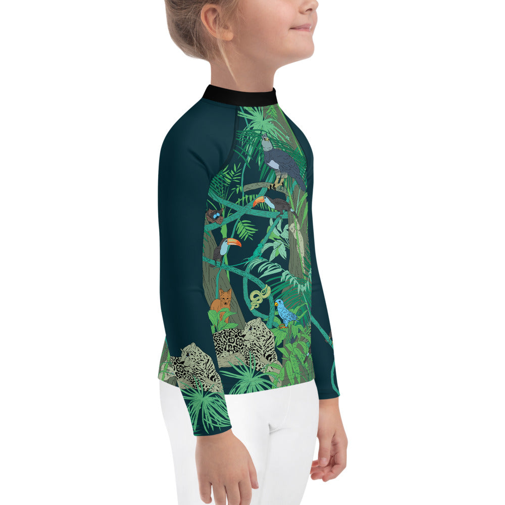 Jungle Kids Rash Guard - Posh Tide
