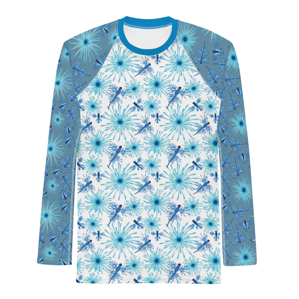 Blue Dragon Men's Rash Guard - Posh Tide