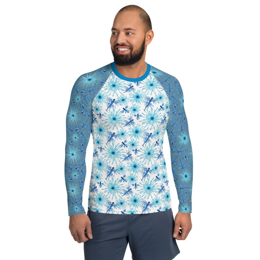 Blue Dragon Men's Rash Guard - Posh Tide
