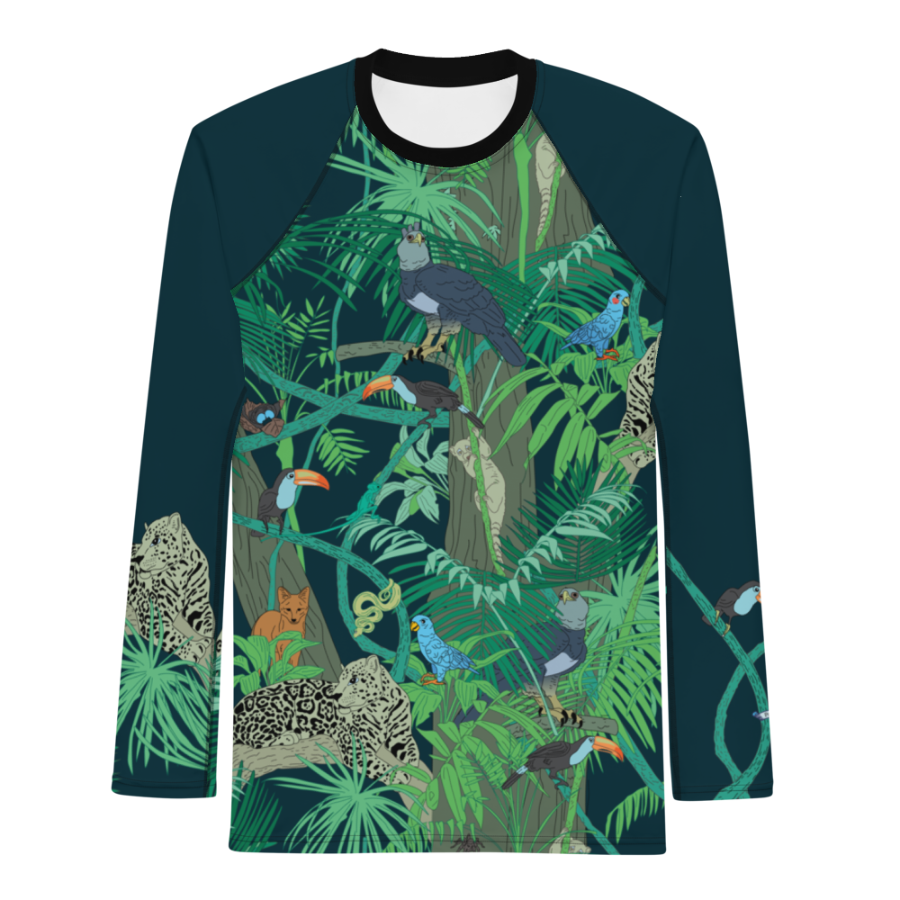 Jungle Women's Rash Guard - Posh Tide
