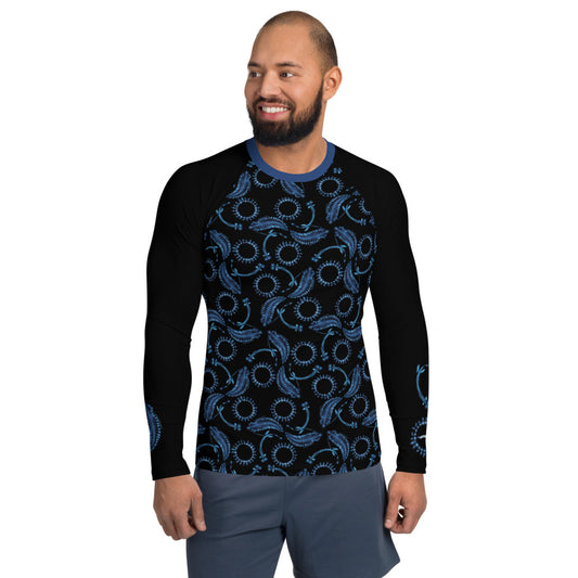 Bioluminescence Men's Rash Guard - Posh Tide