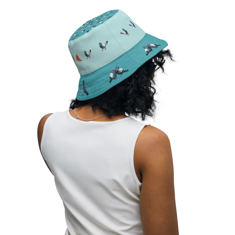 Urban Birds Reversible Bucket Hat