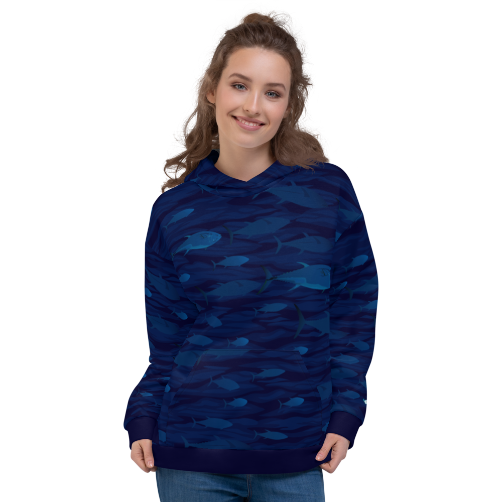 Tuna School Unisex Hoodie - Posh Tide