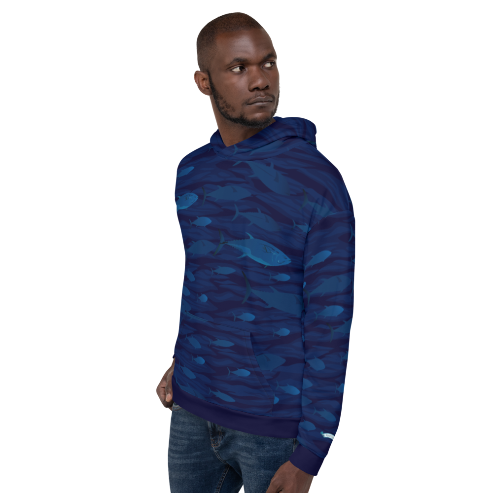 Tuna School Unisex Hoodie - Posh Tide