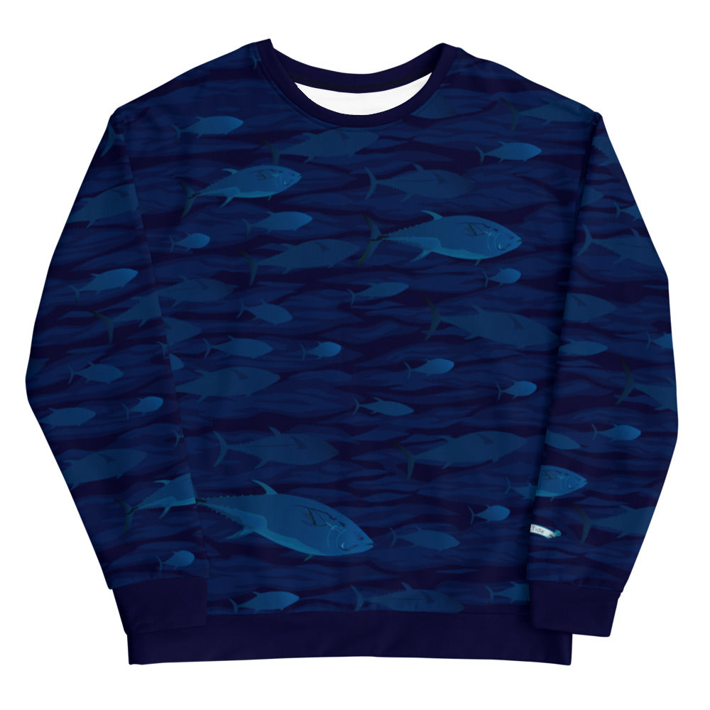 Tuna School Unisex Sweatshirt - Posh Tide