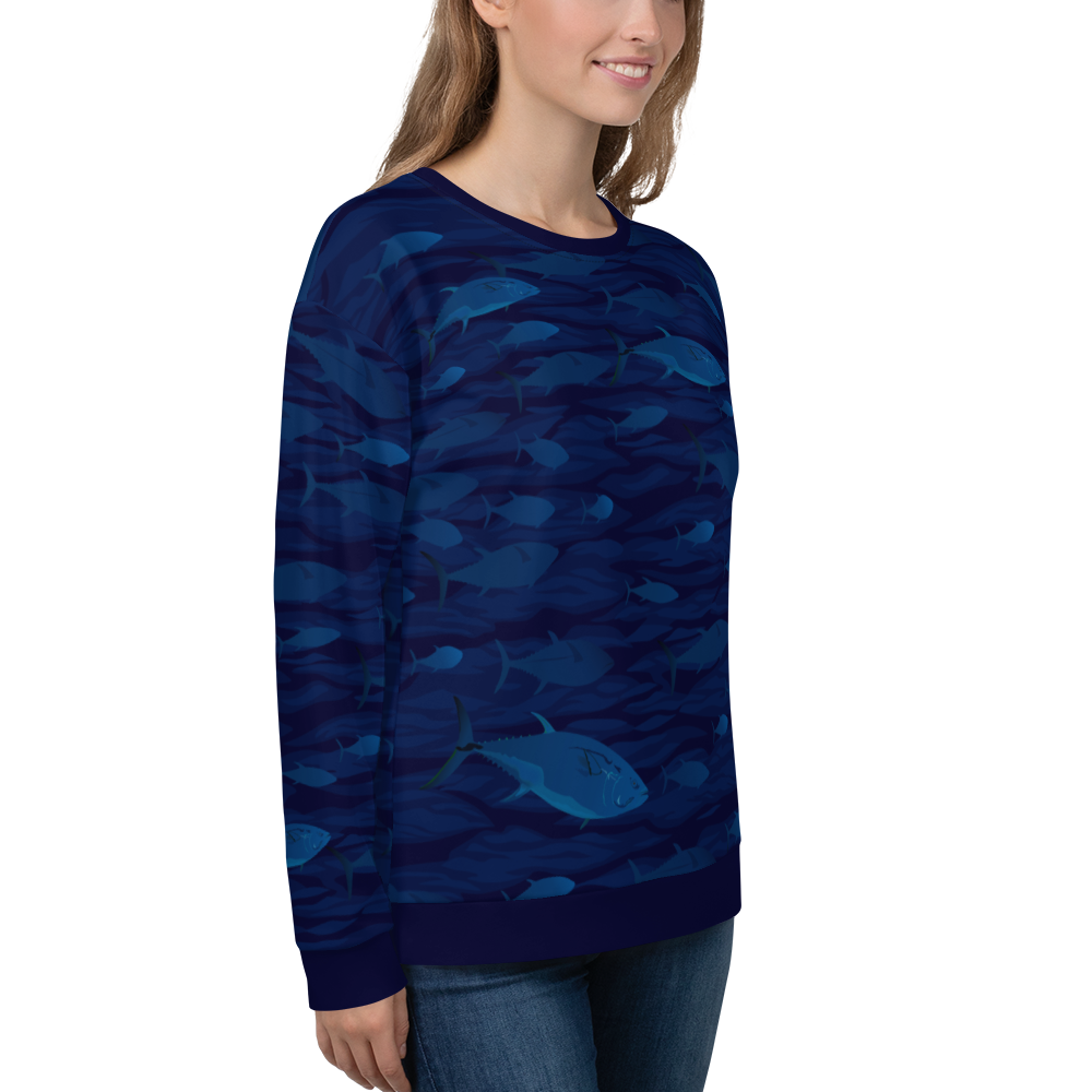 Tuna School Unisex Sweatshirt - Posh Tide