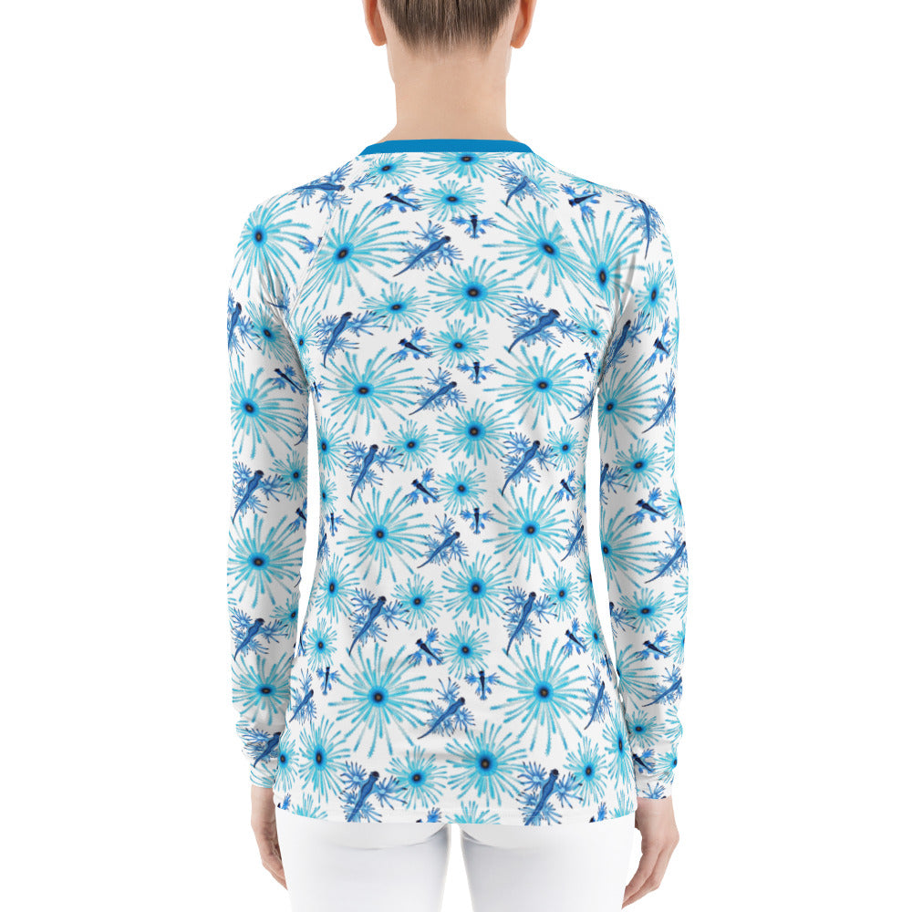 Blue Dragon Women's Rash Guard - Posh Tide