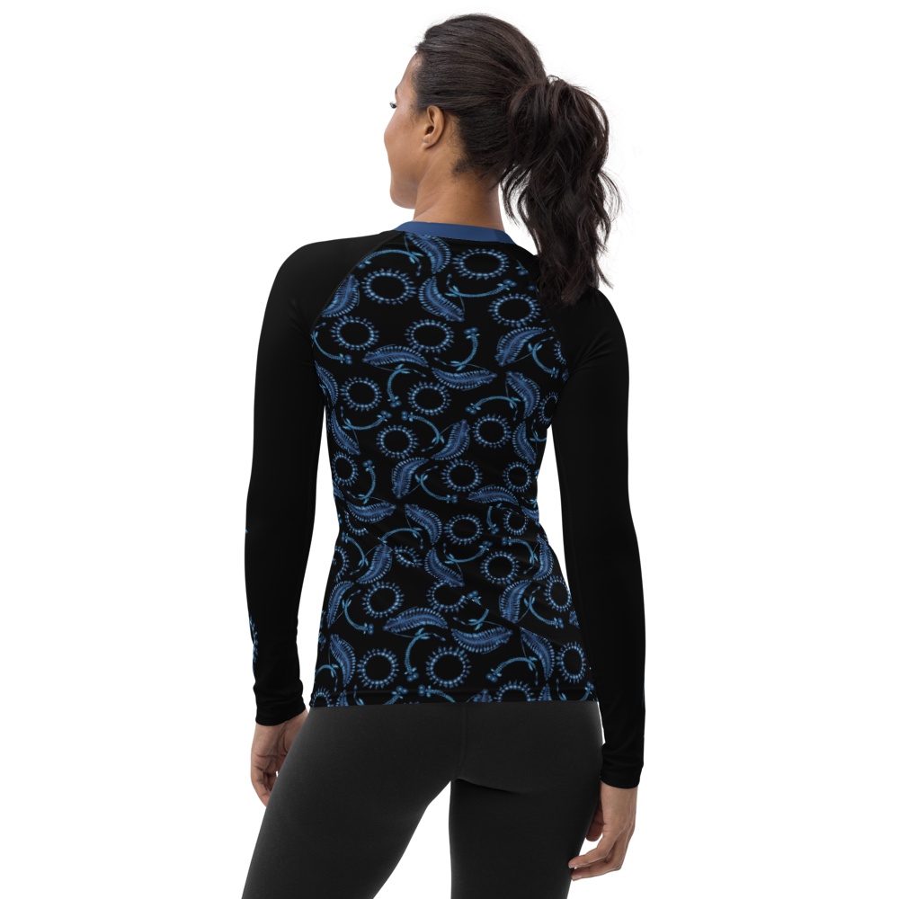 Bioluminescence Women's Rash Guard - Posh Tide