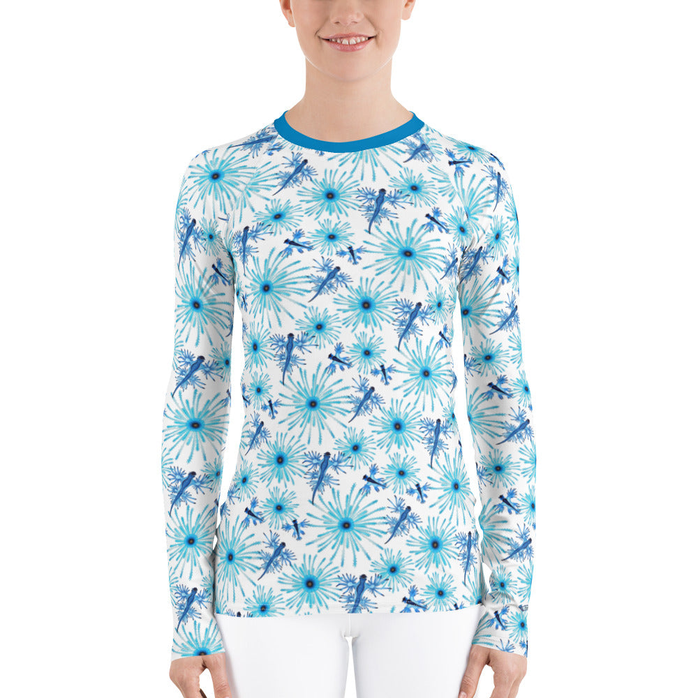 Blue Dragon Women's Rash Guard - Posh Tide