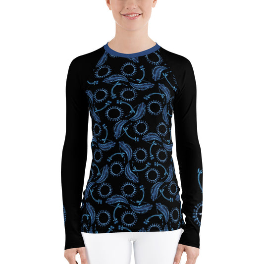 Bioluminescence Women's Rash Guard - Posh Tide