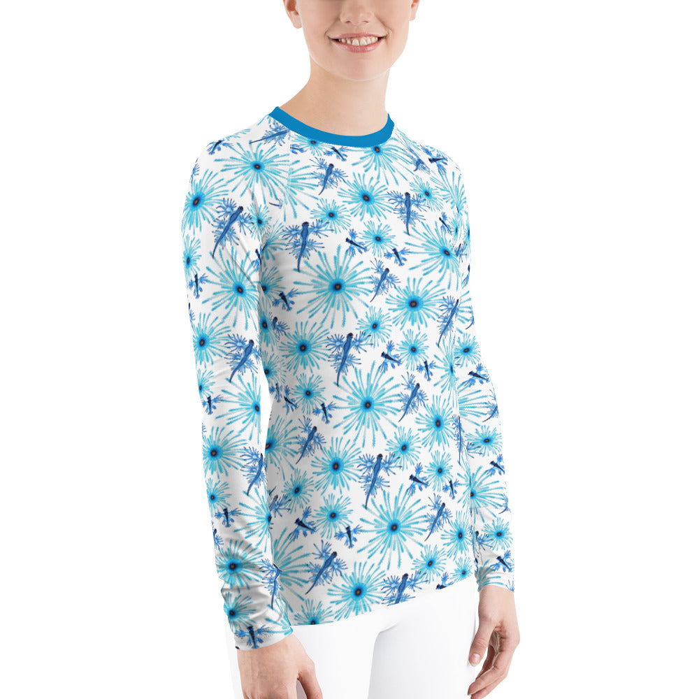 Blue Dragon Women's Rash Guard - Posh Tide