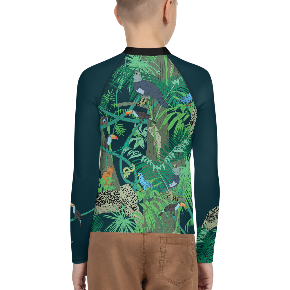 Jungle Youth Rash Guard - Posh Tide