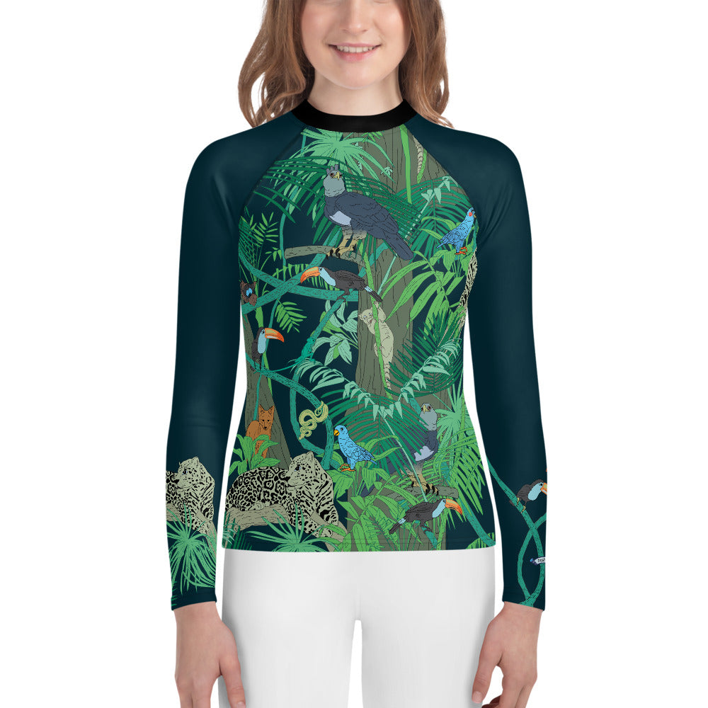 Jungle Youth Rash Guard - Posh Tide