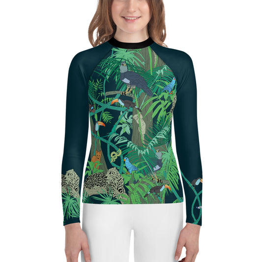 Jungle Youth Rash Guard - Posh Tide