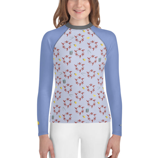 Lobster Pots Youth Rash Guard - Posh Tide