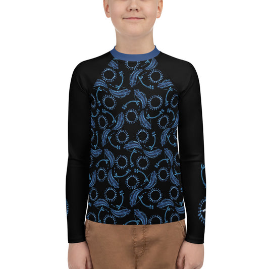 Bioluminescence Youth Rash Guard - Posh Tide