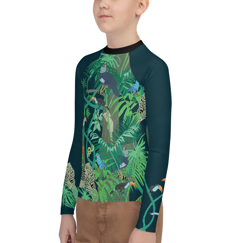 Jungle Youth Rash Guard - Posh Tide
