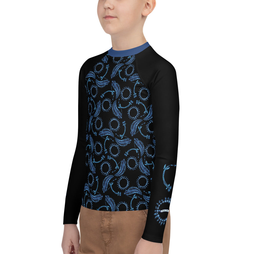 Bioluminescence Youth Rash Guard - Posh Tide