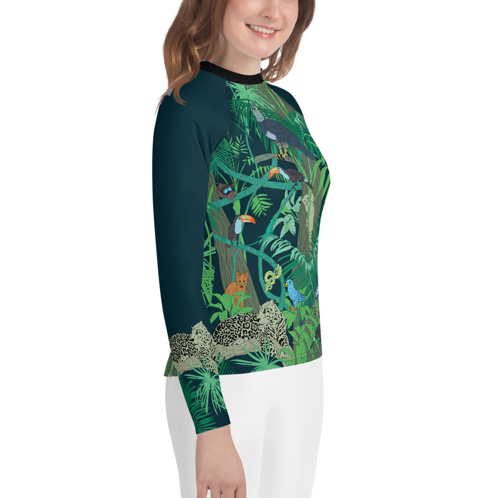 Jungle Youth Rash Guard - Posh Tide