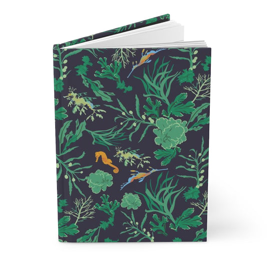 Seahorses Hardcover Journal - Posh Tide
