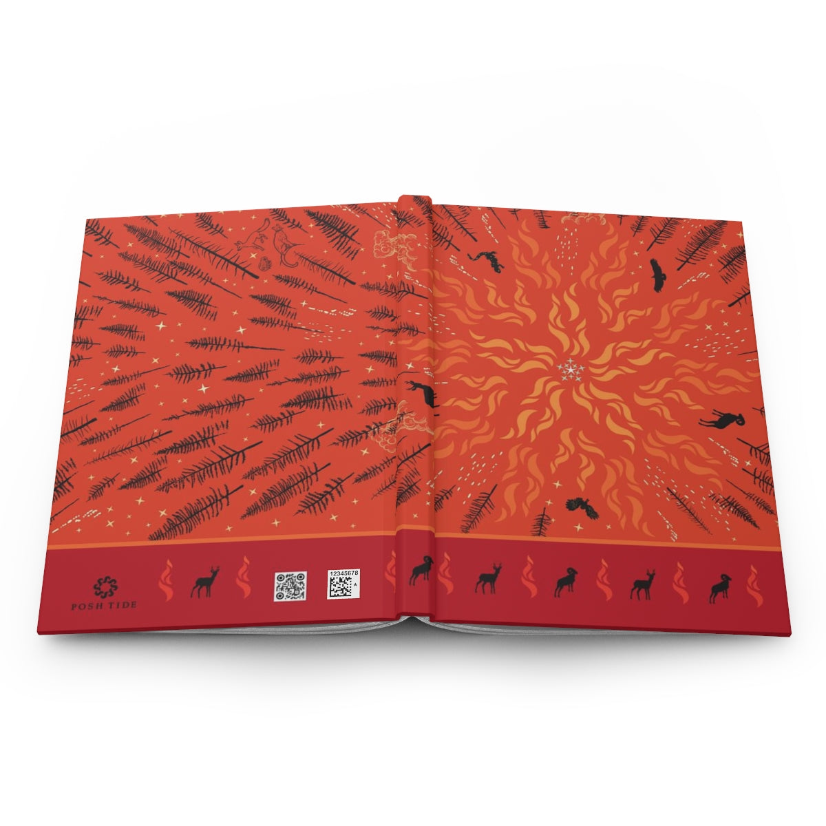 Fire Hardcover Journal