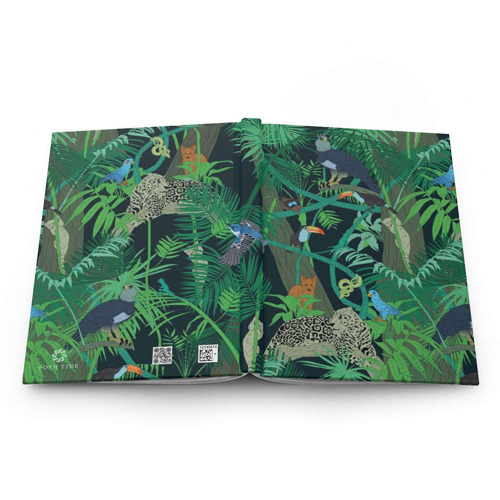 Jungle Hardcover Journal - Posh Tide