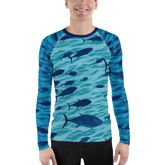 Tuna Men's Rash Guard - Posh Tide