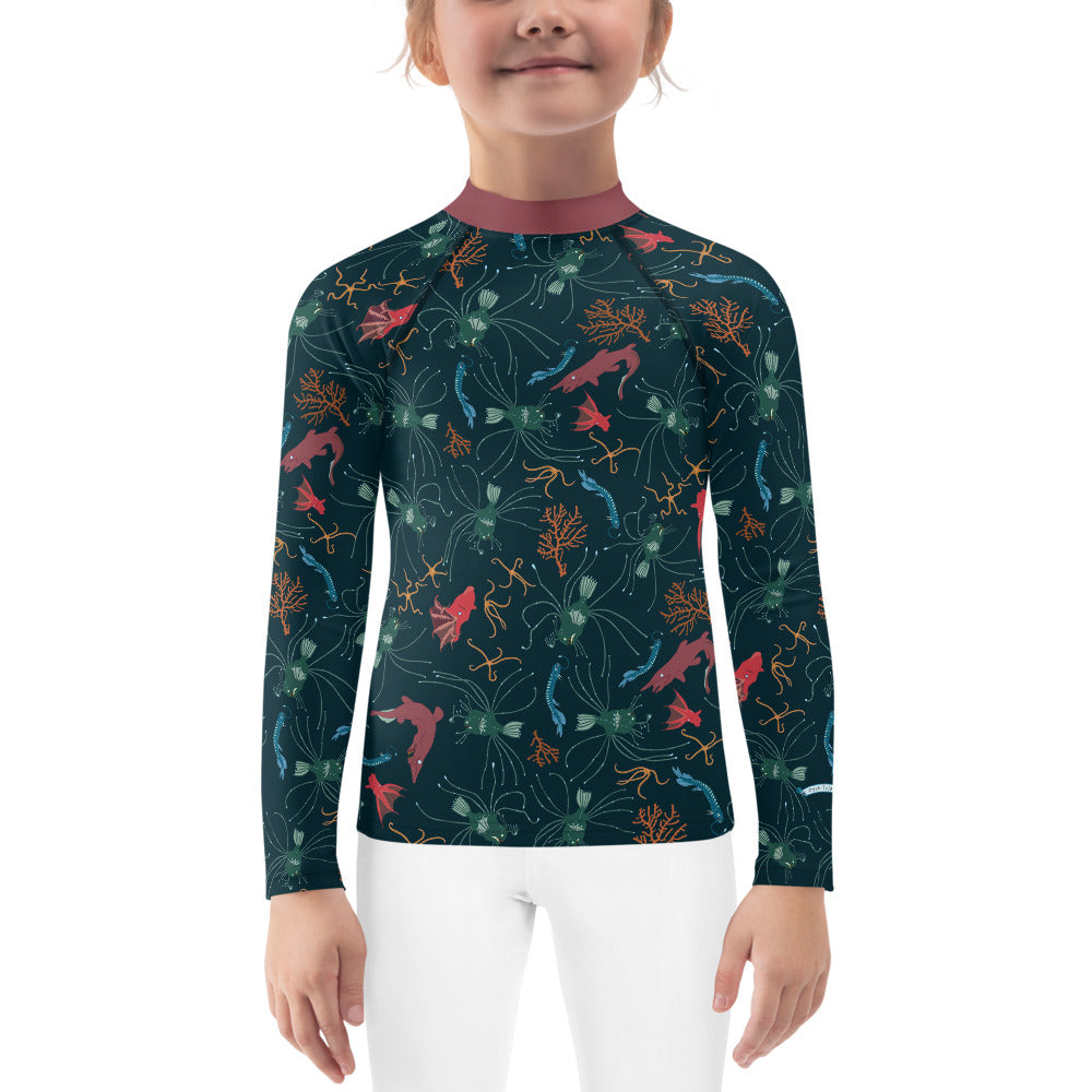 Ugly Fish Rash Guard Kids 2T-7 - Posh Tide