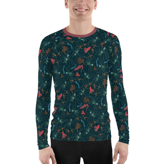 Ugly Fish Men's Rash Guard - Posh Tide